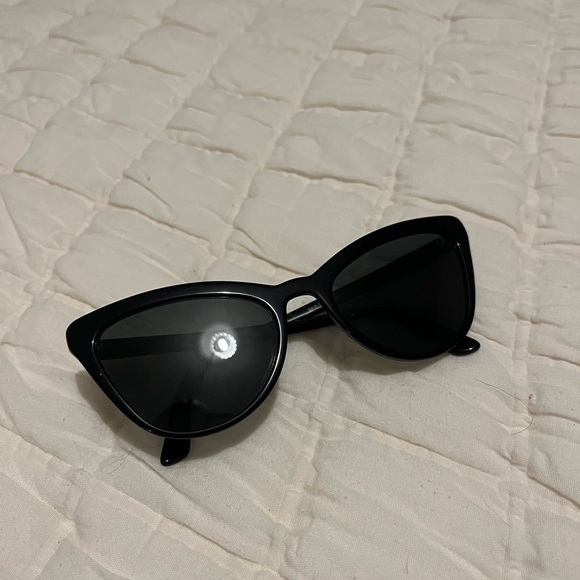Prada Black Sunglasses Modern Sleek Design - Picture 3 of 5